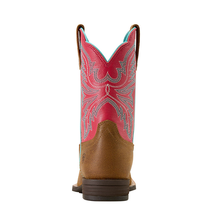 Ariat Kid's Westwood Wicker Brown Vamp Hot Pink Top