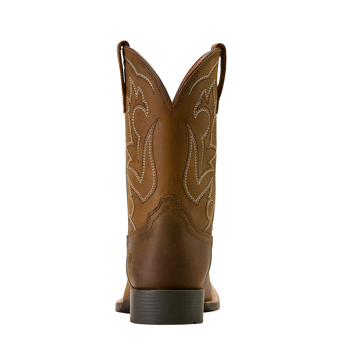 Ariat Kid's Deer Ridge Distressed Brown Vamp and Top