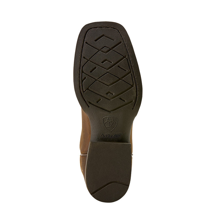 Ariat Kid's Deer Ridge Distressed Brown Vamp and Top