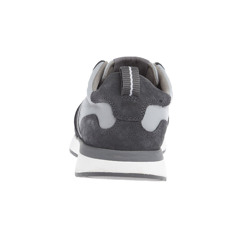 Ariat Men's Ranch Runner Light Grey Charcoal Suede Tennis Shoe