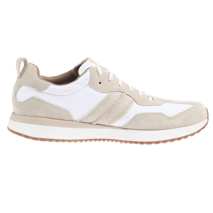Ariat Men's Ranch Runner Cream Dusty Taupe Suede Tennis Shoe