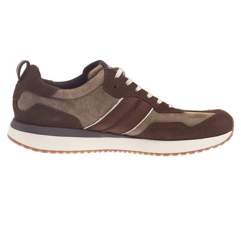 Ariat Men's Ranch Runner Barley Brown Bomber Tennis Shoe