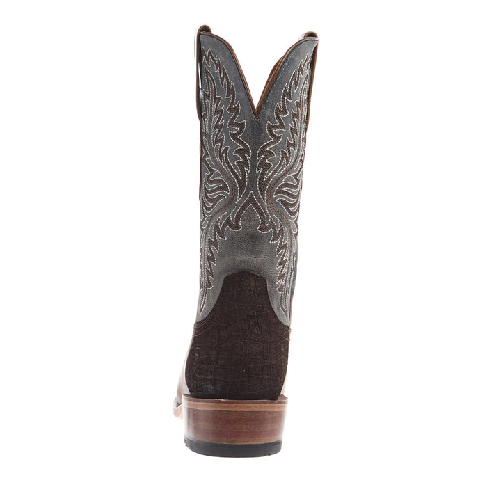 Ariat Men's Futurity Deal Rawhide Tan Vamp 12in Frosted Blue Top