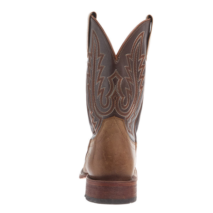 Ariat Men's County Roads Wheat Tan Vamp 11in Santa Fe Brown Top