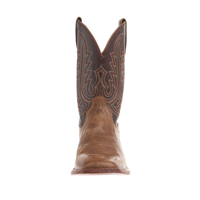 Ariat Men's County Roads Wheat Tan Vamp 11in Santa Fe Brown Top