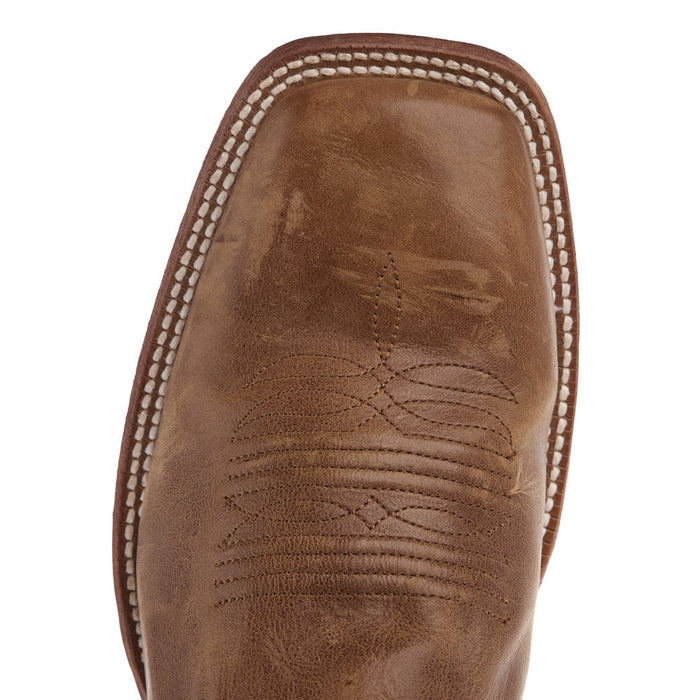 Ariat Men's County Roads Wheat Tan Vamp 11in Santa Fe Brown Top