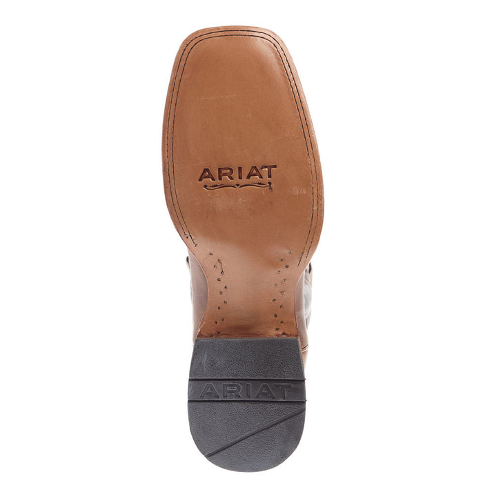 Ariat Men's County Roads Wheat Tan Vamp 11in Santa Fe Brown Top