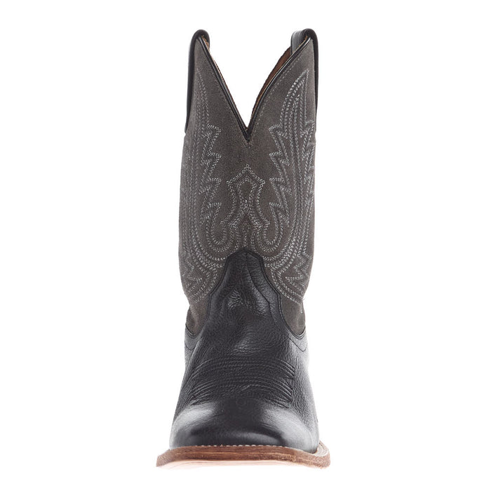 Ariat Men's County Roads Nightshade Black Vamp 11in Gunmetal Grey Suede Top