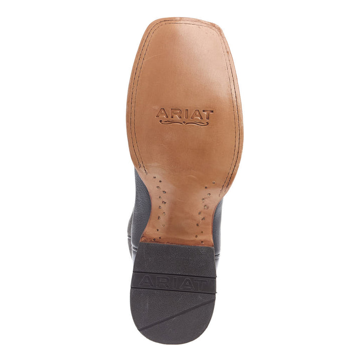 Ariat Men's County Roads Nightshade Black Vamp 11in Gunmetal Grey Suede Top