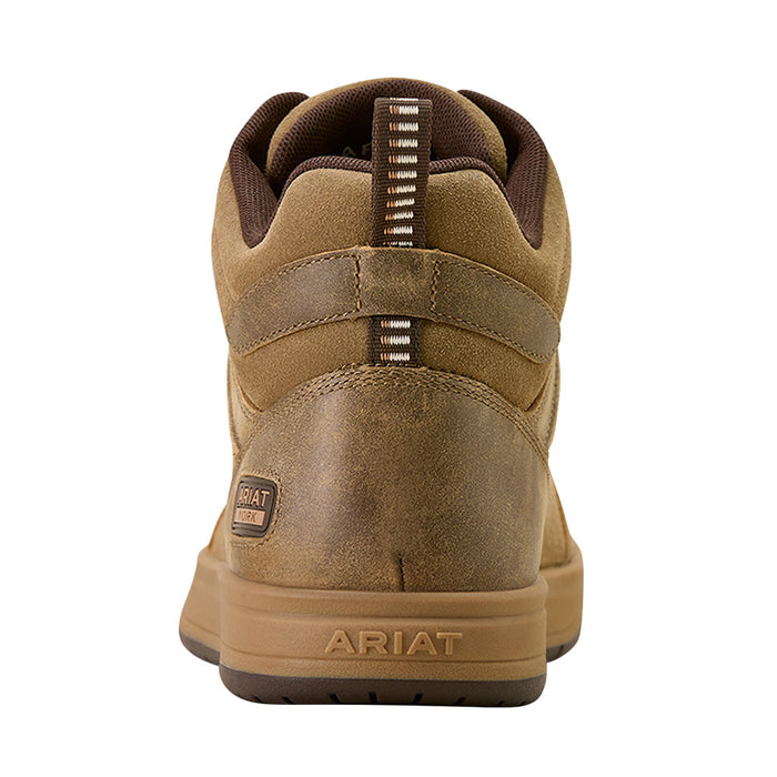 Ariat Men's Outmatch 5in Mid Brown Composite Round Toe Work Shoe