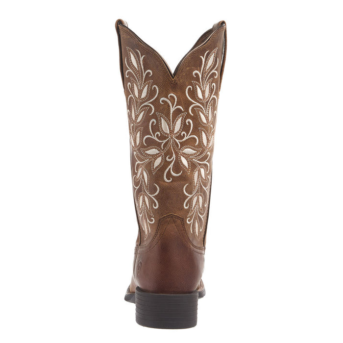 Ariat Women's Round Up Brown Vamp 12