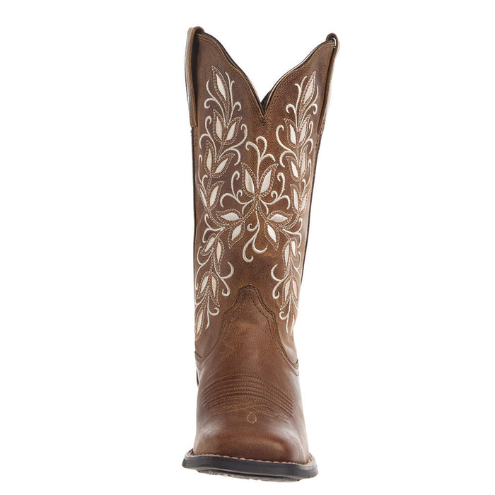 Ariat Women's Round Up Brown Vamp 12
