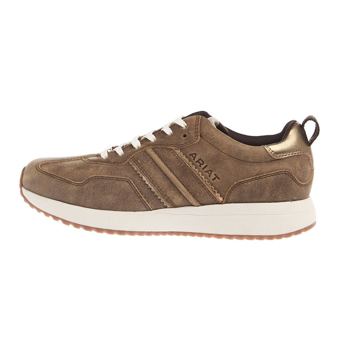 Ariat Women's Brown Bomber Suede Ranch Runner