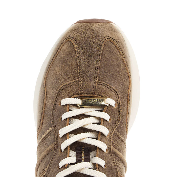 Ariat Women's Brown Bomber Suede Ranch Runner