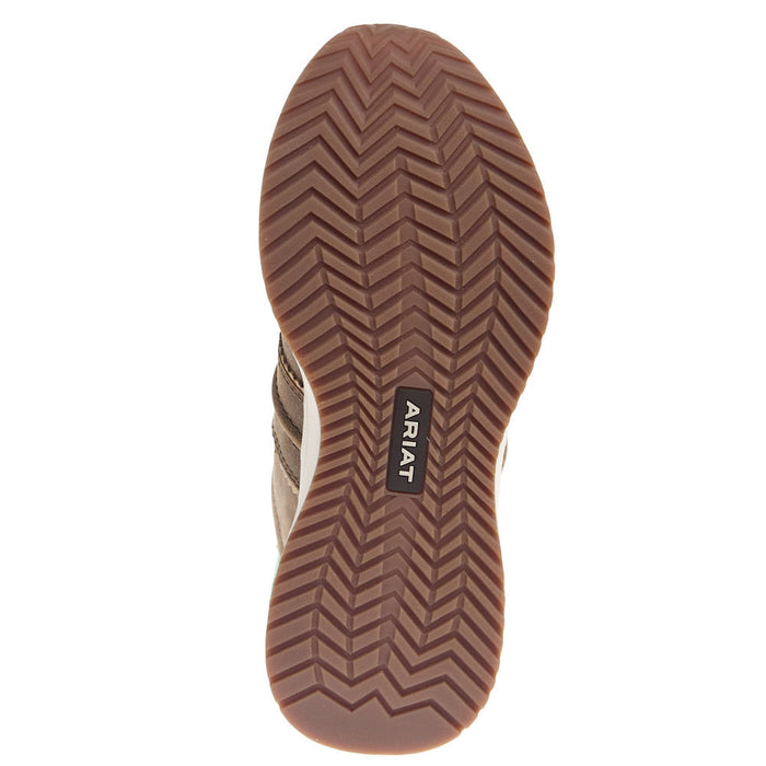 Ariat Women's Brown Bomber Suede Ranch Runner