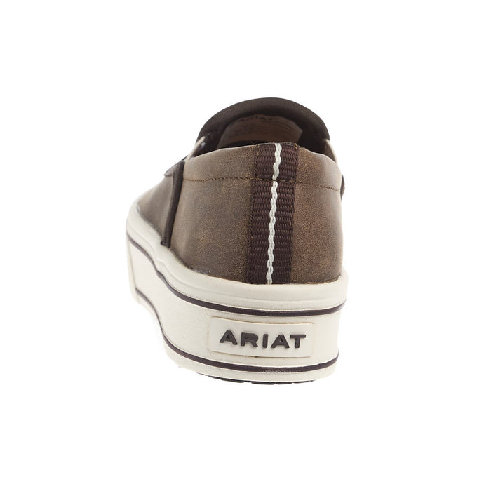 Ariat Women's Skylar Brown Bomber Slip On Casual
