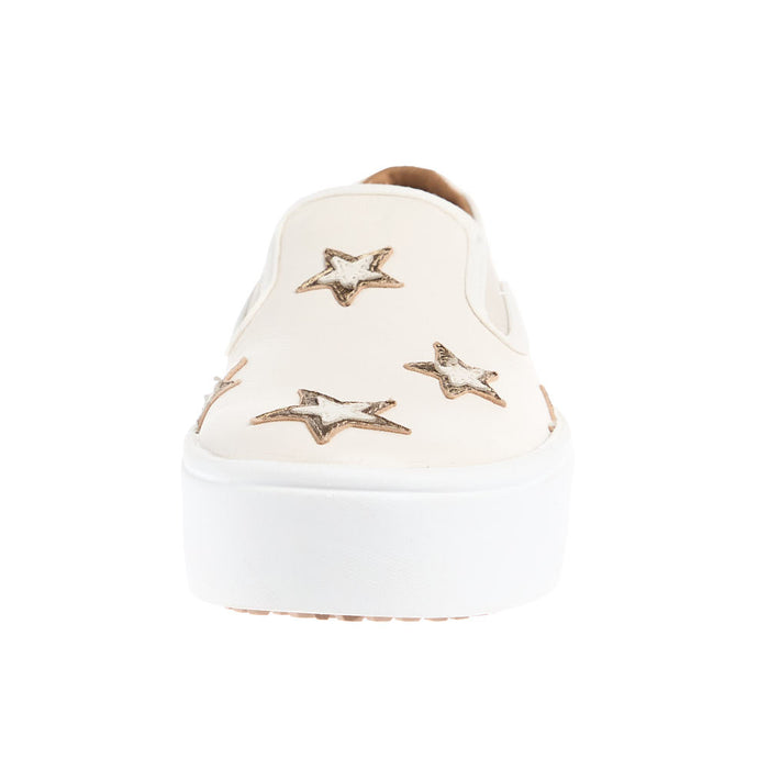 Ariat Women's Skylar Star Ivory Pearl Slip On Casual