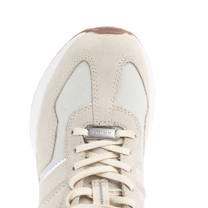 Ariat Women's Ranch Runner Butter Cream Suede Tennis Shoe