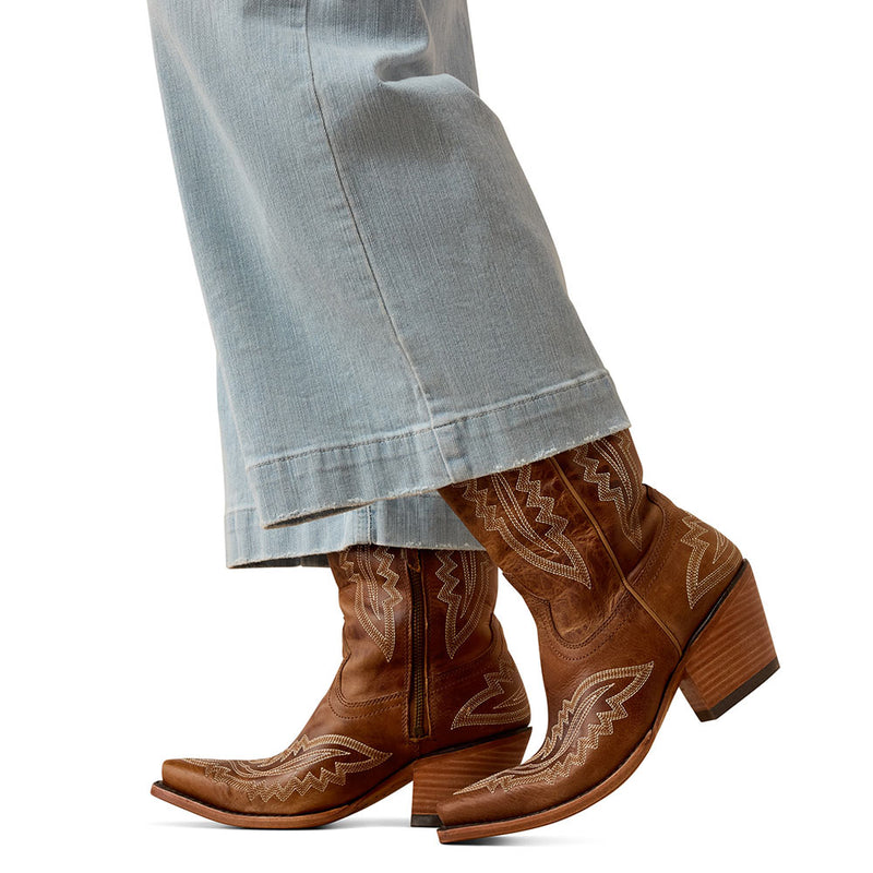 Ariat Women's Clare Perfect Rise Crop Wide Leg Jeans