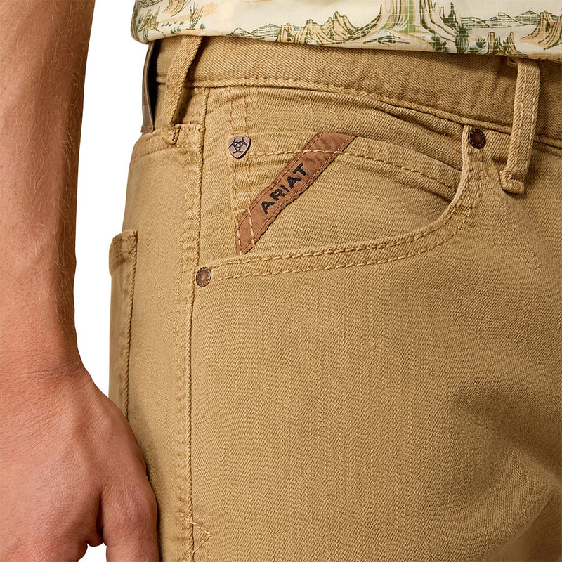Ariat Men's M5 Oliver Straight Leg Khaki Jeans