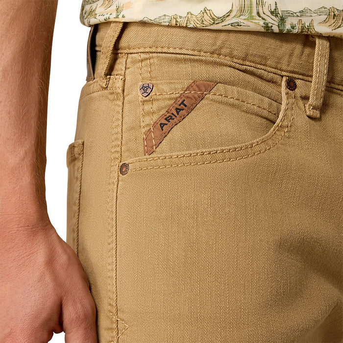 Ariat Men's M5 Oliver Straight Leg Khaki Jeans