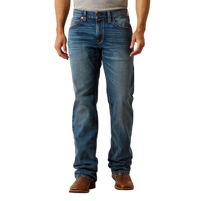 Ariat Men's M4 Relaxed Thornton Boot Cut Heath Jeans