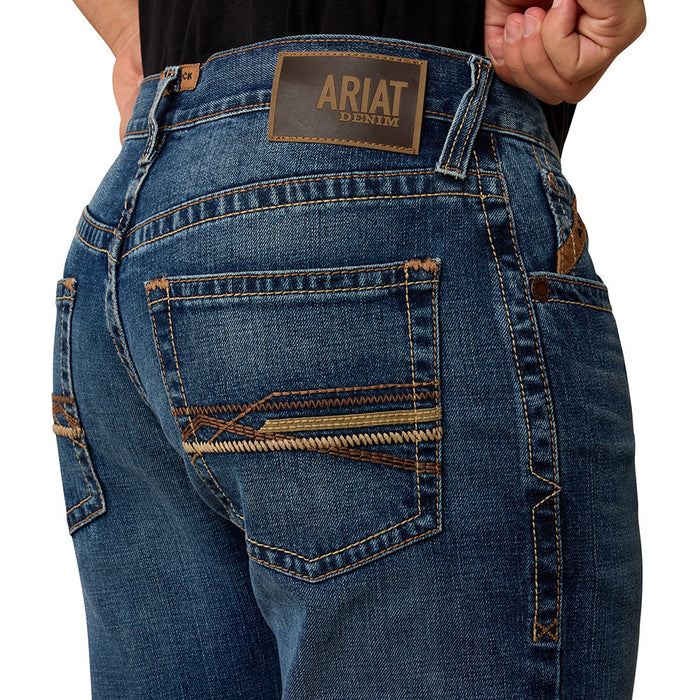 Ariat Men's M4 Relaxed Thornton Boot Cut Heath Jeans