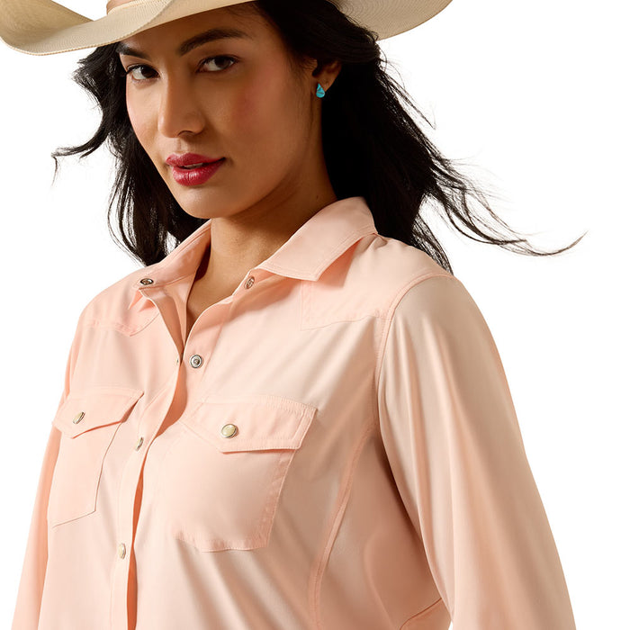 Ariat Women's VentTek Peach Shirt