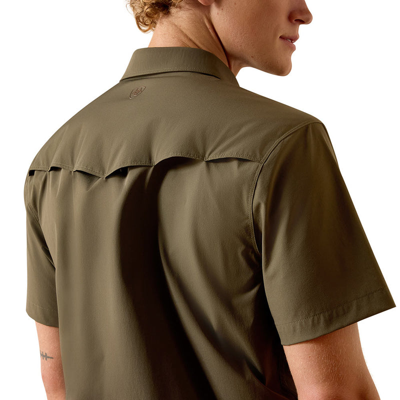 Ariat Men's Grape Leaf 4 Way Stretch VentTek Western Shirt