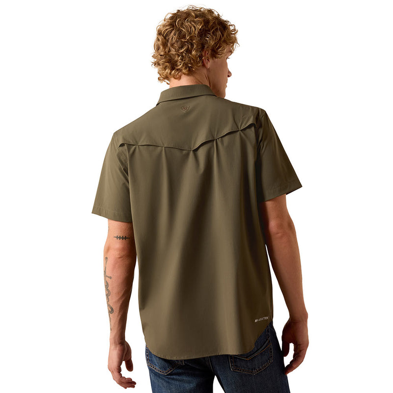 Ariat Men's Grape Leaf 4 Way Stretch VentTek Western Shirt