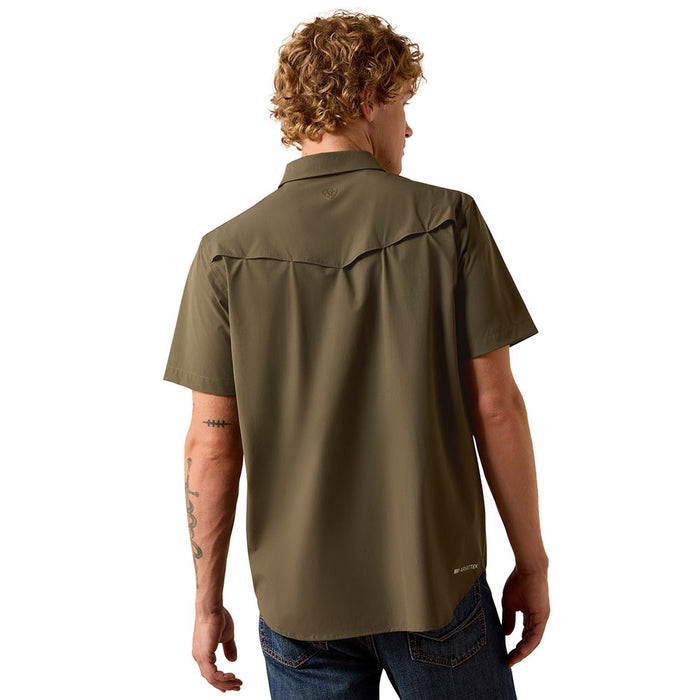 Ariat Men's Grape Leaf 4 Way Stretch VentTek Western Shirt