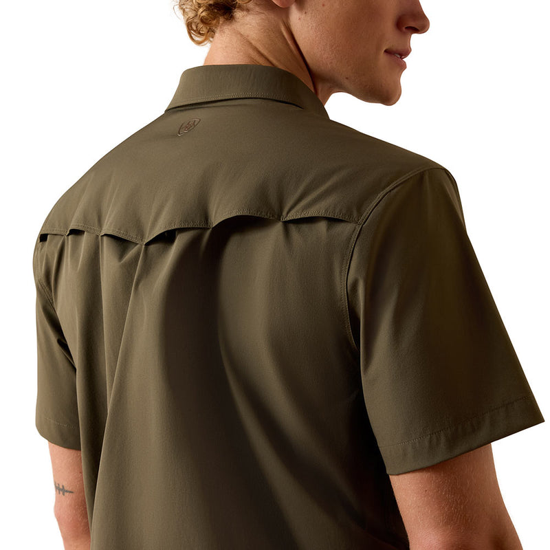 Ariat Men's Grape Leaf 4 Way Stretch VentTek Western Shirt