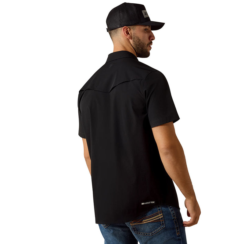 Ariat Men's Black 4 Way Stretch VentTek Shirt