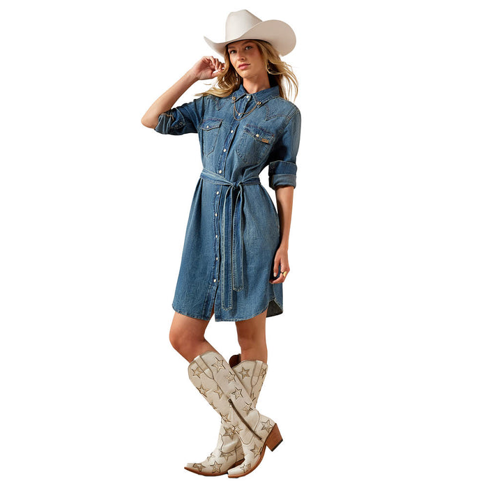 Ariat Women's Clovis Denim Americana Dress