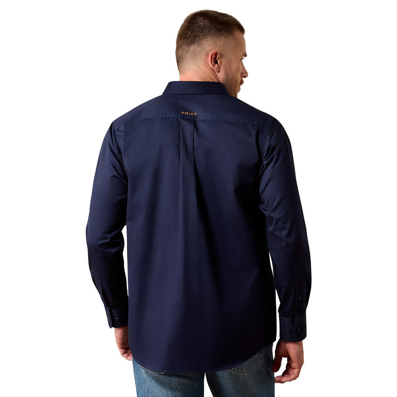 Ariat Men's Navy Solid Classic Shirt