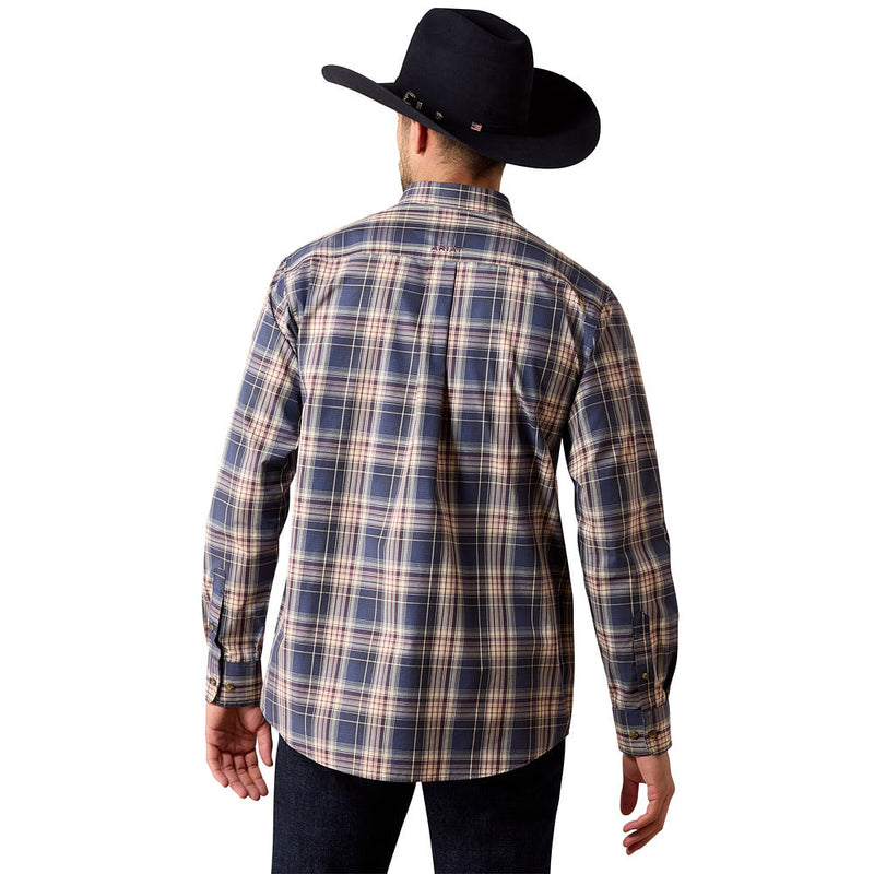 Ariat Men's Pro Series Jaren Oceana Plaid Shirt