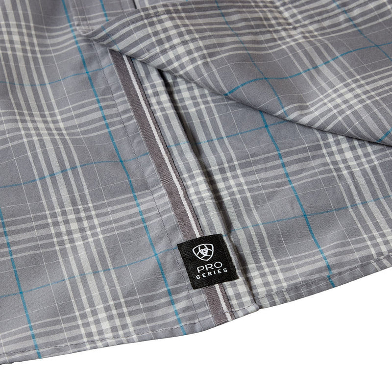 Ariat Men's Pro Series Quiet Shade Plaid Wilber Shirt