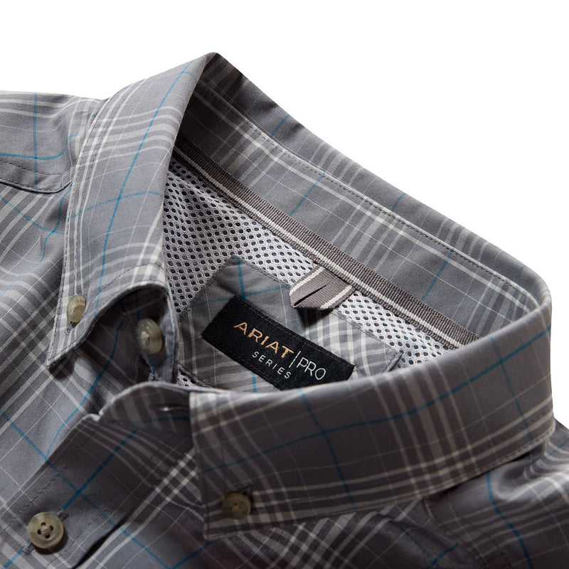 Ariat Men's Pro Series Quiet Shade Plaid Wilber Shirt