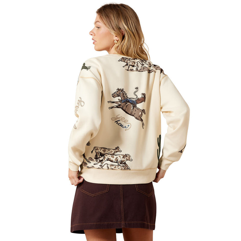 Ariat Women's Parchment Rancher Sweatshirt
