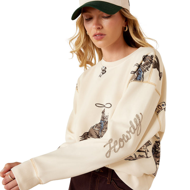 Ariat Women's Parchment Rancher Sweatshirt