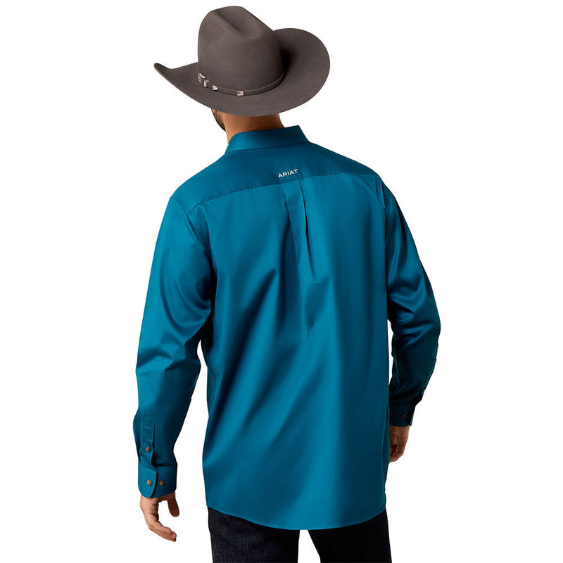 Ariat Men's Team Logo Lyons Blue Shirt