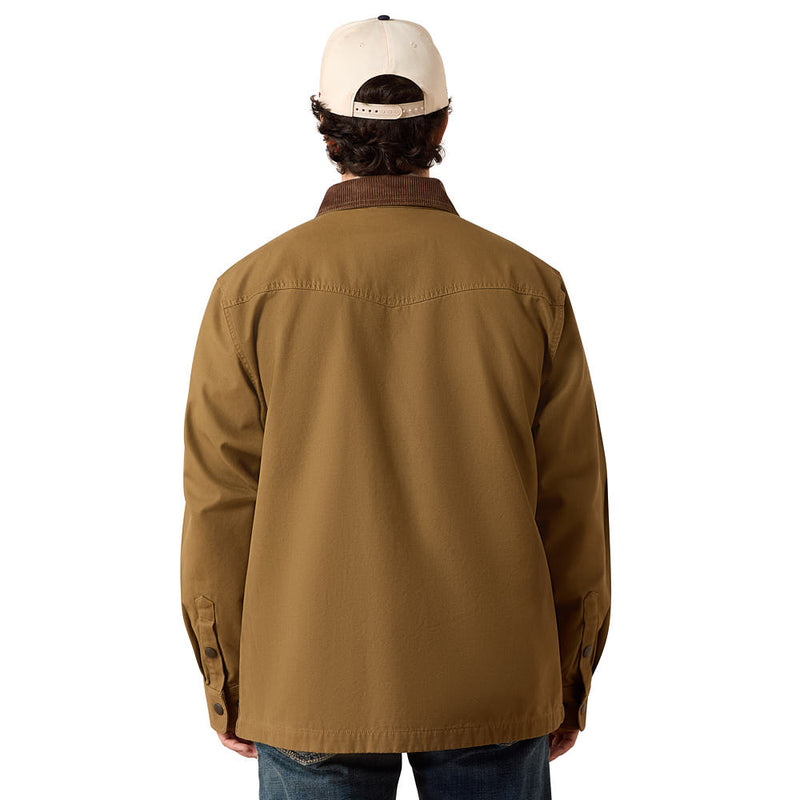 Ariat Men's Kangaroo Retro Canvas Shirt Jacket