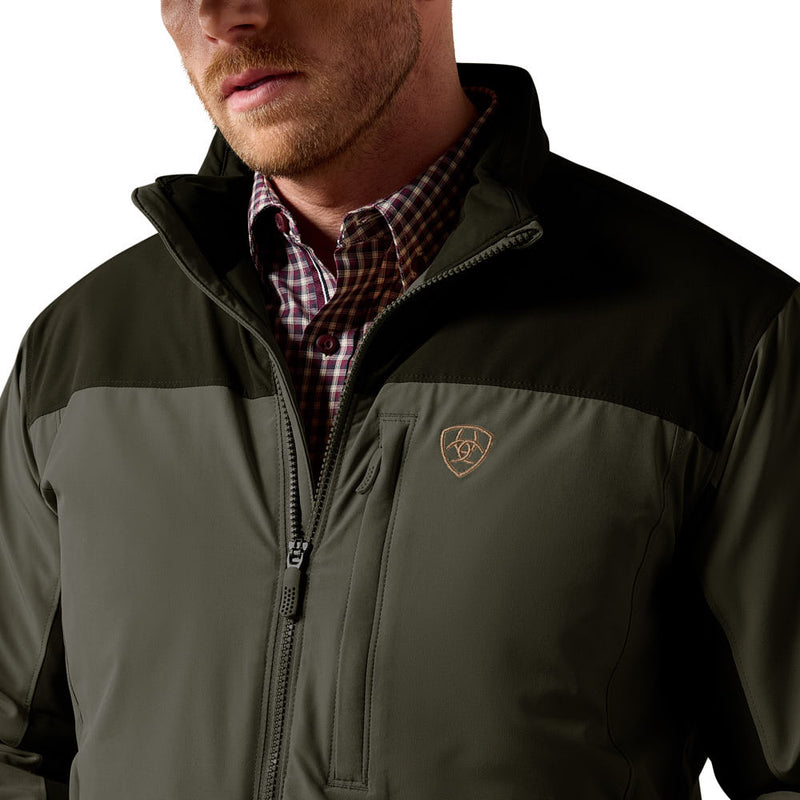 Ariat Men's Pioneer Forest Night Stretchshell Jacket