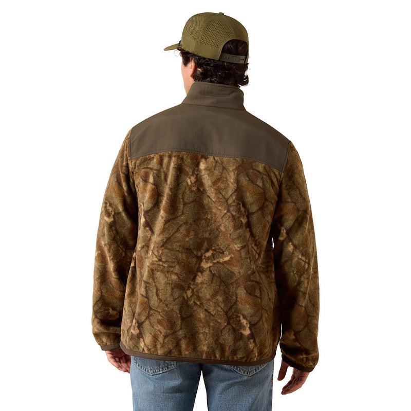 Ariat Men's Savannah Tan Camo Basic Sweater