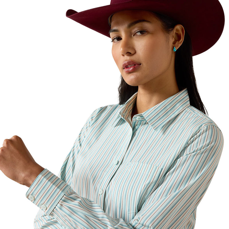 Ariat Women's Saltwater Henna Stripe Shirt