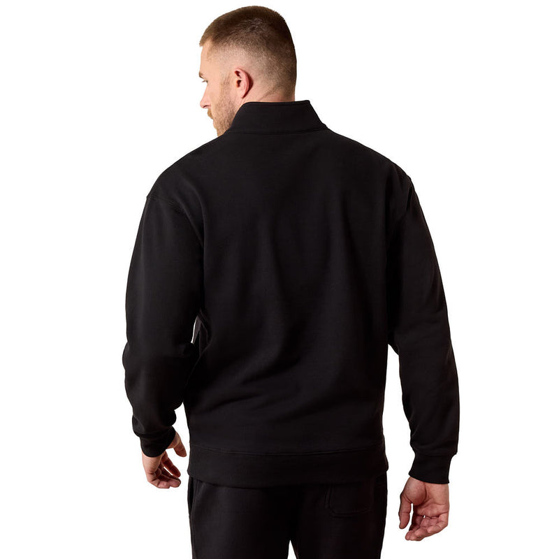 Ariat Men's Black Core Quarter Zip Sweatshirt