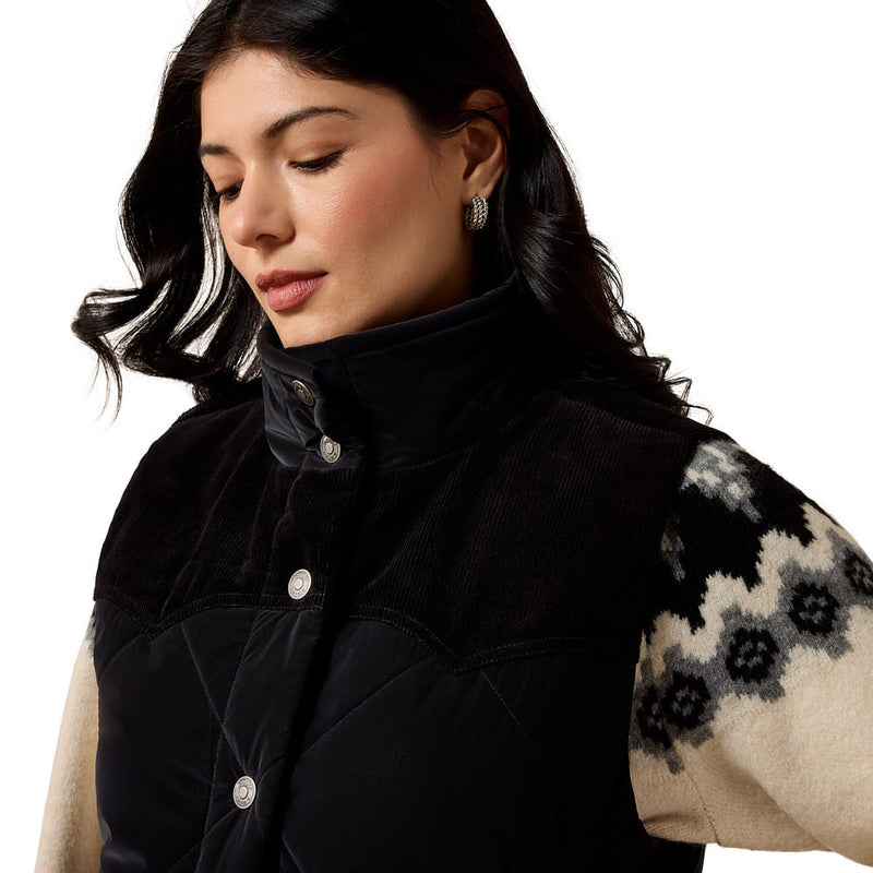 Ariat Women's Dalton Black Vest