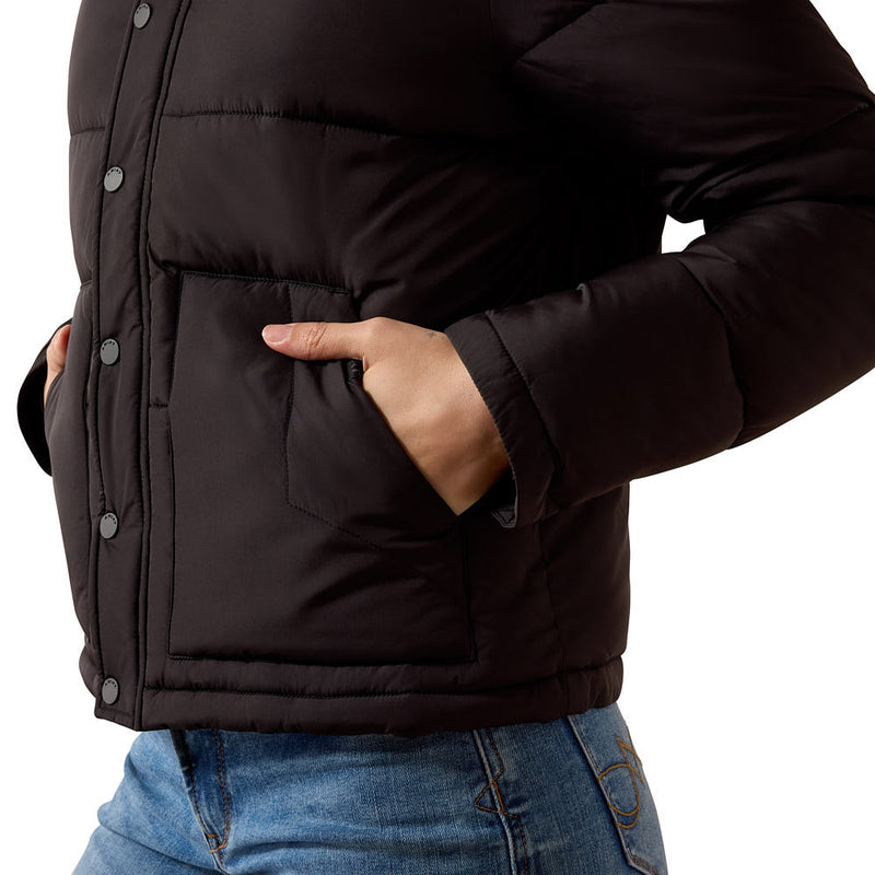Ariat Women's Black Frontier Puffer Jacket