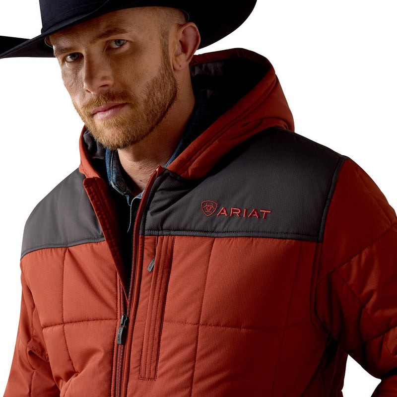 Ariat Men's Burnt Henna Phantom Crius Jacket