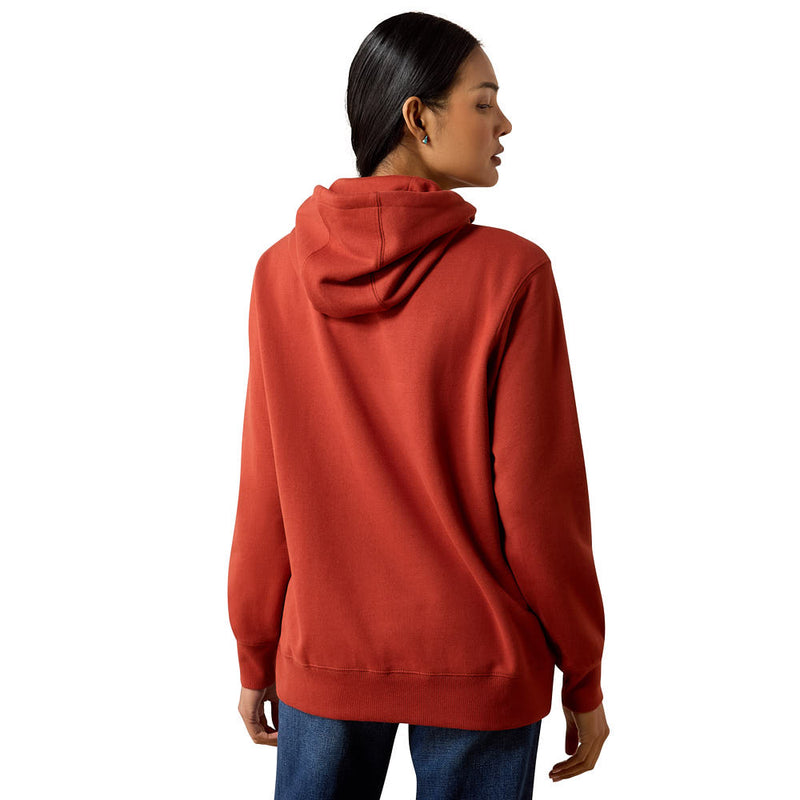 Ariat Women's Burnt Henna 2.0 Logo Hoodie